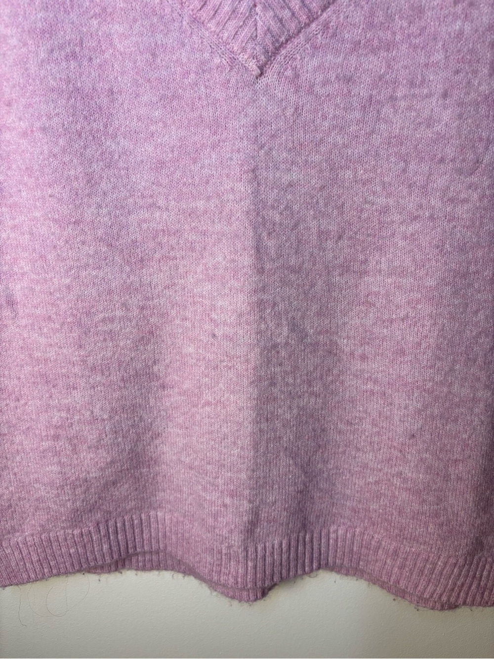 H&M Lilac V-Neck Sweater Vest, size Small - Picture 3 of 9